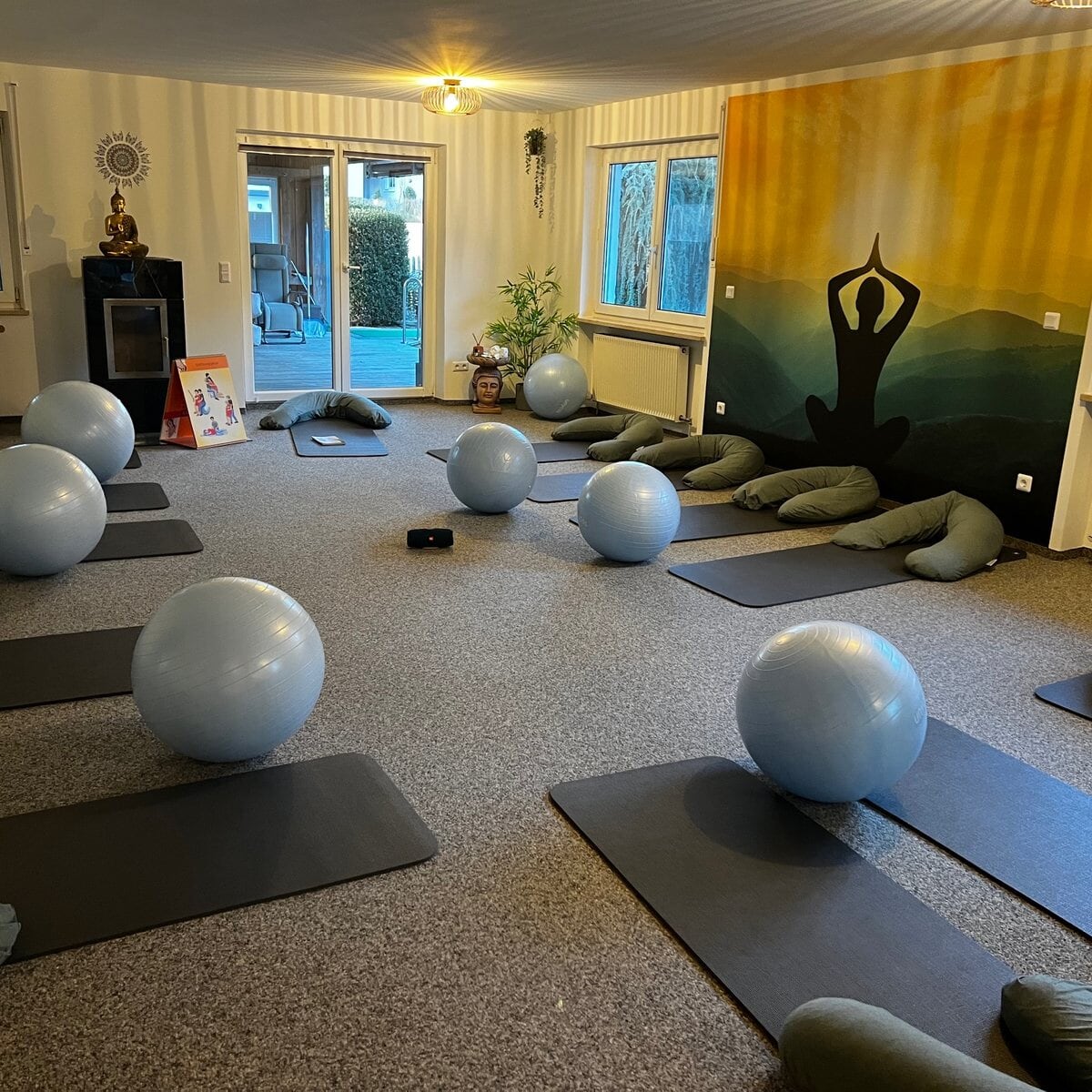 Kursraum für Yoga und Pilates im Erlebniseck Hüttenbach